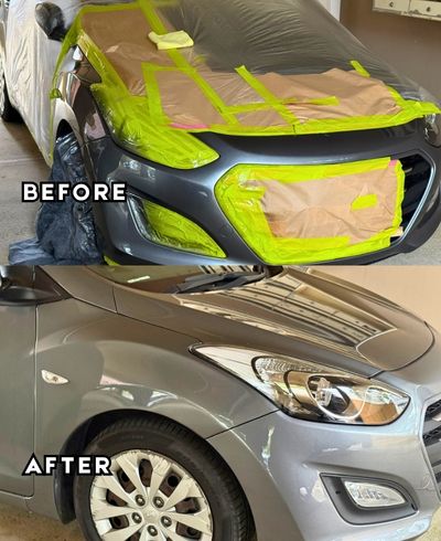 Hyundai car scratch repair in Vaucluse