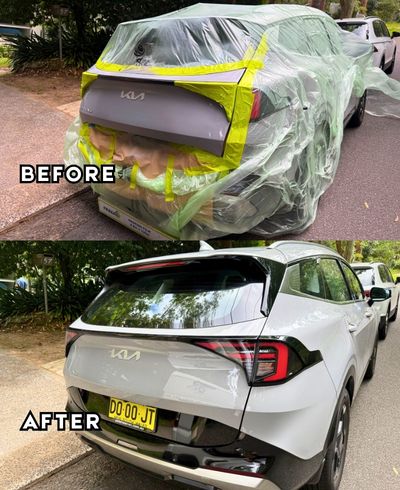 Kia car scratch repair in Turramurra