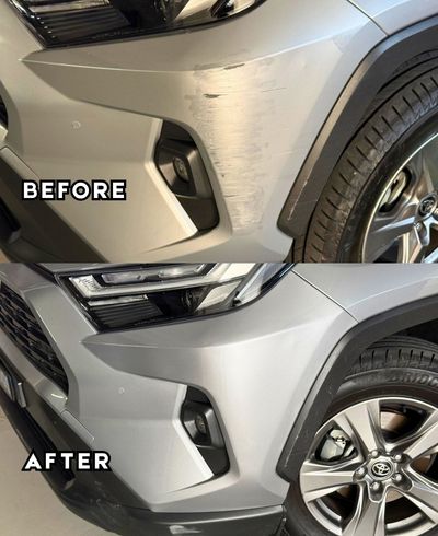 Toyota RAV4 car scratch repair